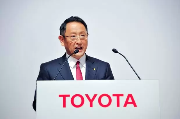 Akio Toyota wurde mit 85 Prozent Zustimmung zum Vorstandsvorsitzenden von Toy...